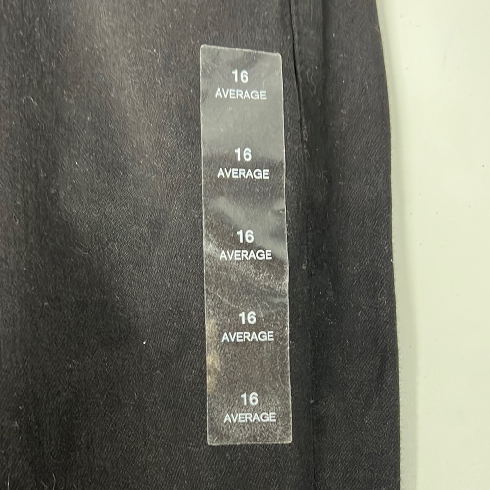 Lane Bryant Black Straight Leg Jeans Classic Fit - Picture 4 of 9